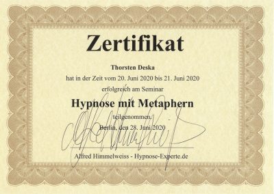 Hypnose mit Metaphern | Alfred Himmelweiss - Hypnose-Experte