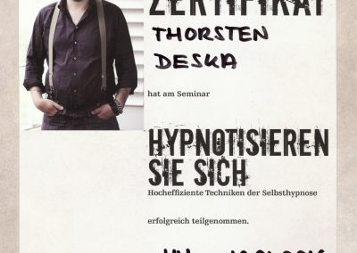 Selbsthypnose Jan Becker