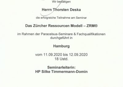 Züricher Ressourcen Modell - ZRM® | Paracelsus Heilpraktikerschulen