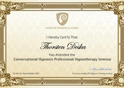 Conversational Hypnosis Professional Hypnotherapy 2023 | Hypnosis Training Academy - Igor Ledochowski