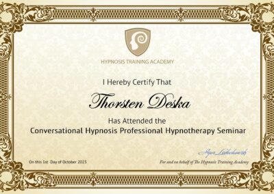 Conversational Hypnosis Professional Hypnotherapy 2023 | Hypnosis Training Academy - Igor Ledochowski